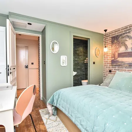 Charming 3br Montorgueil Republique Lägenhet *