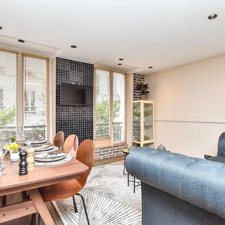 Lägenhet Charming 3br Montorgueil Republique